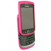 Blackberry Compatible Rubberized Protective Cover - Dark Pink   BB9800RUBDKPK Image 1