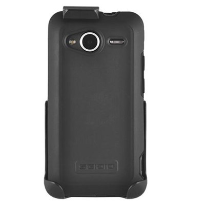 HTC Compatible Seidio Innocase Active Combo - Black  BD2-HR6HTSHF-BK