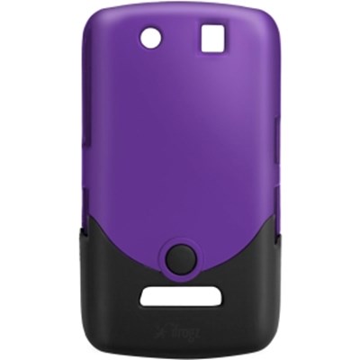 Blackberry Compatible Luxe Case - Grape and Black   BLKBRY95STGRPBLK