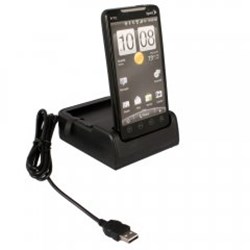 HTC Compatible Cradle Desktop Dual Charger with Smart Charge-CRADLEEVO