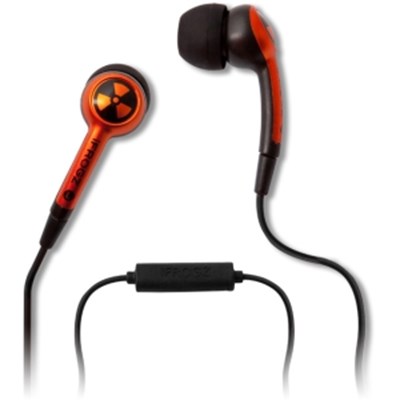 Plugz 3.5 mm Earbuds - Orange -  EPD33-MIC-ORANGE