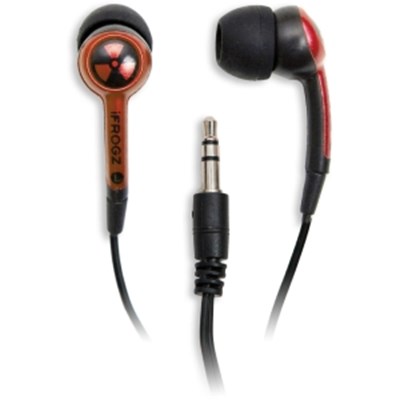 Plugz 3.5 mm Earbuds - Orange  EPD33-ORANGE