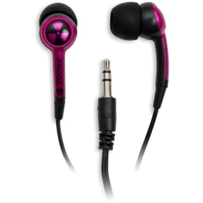 Plugz 3.5 mm Earbuds -Purple  EPD33-PURPLE