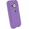 HTC Compatible Rubberized Protective Shield - Purple   ERISRUBPU Image 1