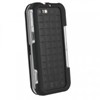 Motorola Compatible Rubberized Protective Shield - Black   FLIPRUBBK Image 2