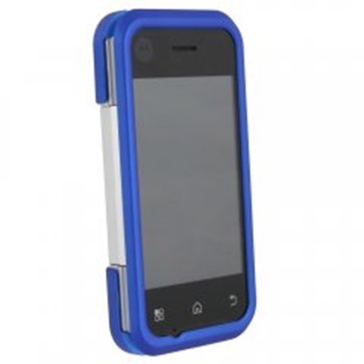 Motorola Compatible Rubberized Protective Shield - Dark Blue  FLIPRUBDKBL
