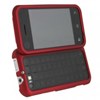 Motorola Compatible Rubberized Protective Shield - Red   FLIPRUBRD Image 2