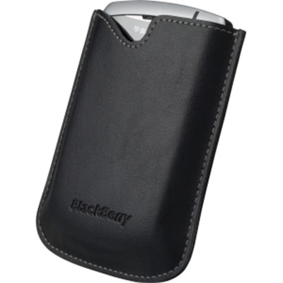 Blackberry Original Leather Pocket - Black  HDW-14090-002
