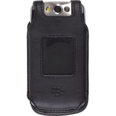 Blackberry Original Fitted Synthetic Leather Case - Black   HDW-21390-002