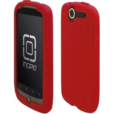 HTC Compatible DermaSHOT Silicone Case - Deep Red  HT-138