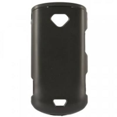 Samsung Compatible Rubberized Protective Cover - Black  I100GEMRUBBK