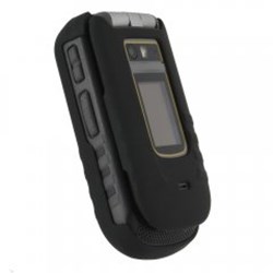 Nextel Compatible Rubberized Protective Shield - Black  I680RUBBK