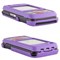Motorola Compatible Rubberized Protective Shield - Purple  I856RUBPU Image 3