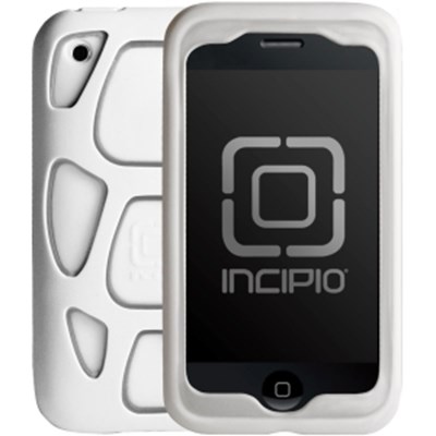 Incipio Honu Silicone Case - White and Charcoal IPH-424