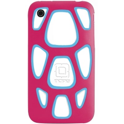 Apple Compatible Incipio Honu Silicone Case - Magenta and Turquoise   IPH-425