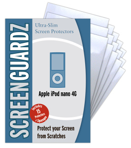 Apple Compatible ScreenGuardz Screen Protectors 15 Pk  NL-SAN4-0908