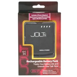 Jolt Mobile Power Pack 3600 mAh Li-ion Rechargeable External Battery  JOLTXT