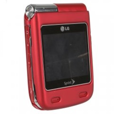 LG Compatible Rubberized Protective Shield - Red  LX610RUBRD