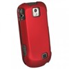 Samsung Compatible Rubberized Snap on Cover - Red  M910RUBRD Image 2