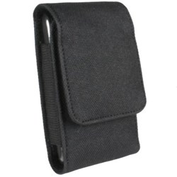 Vertical Canvas Pouch - Black  MATRIXBKPLUS