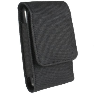 Vertical Canvas Pouch - Black  MATRIXBKPLUS