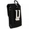 Black Large Vertical Canvas Pouch with Sleeper Function  MATRIXBKPLUSM Image 1
