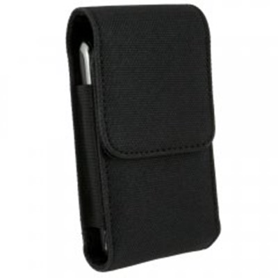 Black Large Vertical Canvas Pouch with Sleeper Function  MATRIXBKPLUSM