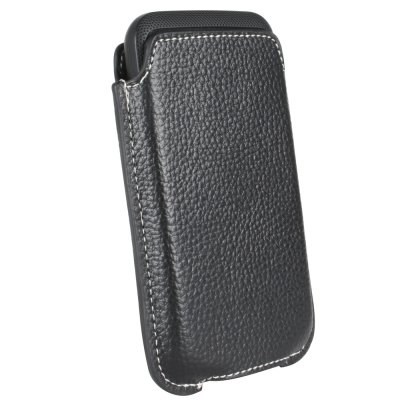 Vertical Pouch - Black  METROIPHONEBK