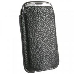 Ultra Slim Vertical Pouch - Black  METROMDBK