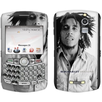 Blackberry Compatible MusicSkins Bob Marley - One Love  MS-BOB80032