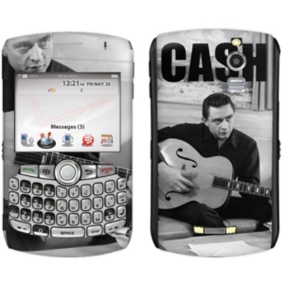 Blackberry Compatible MusicSkins Johnny Cash - Strum  MS-JC10032