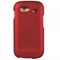 Samsung Compatible Rubberized Protective Case Cover - Red  NEXUS4GRUBRD Image 1