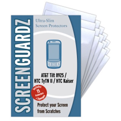 HTC Compatible ScreenGuardz Screen Protectors 15 Pk  NL-SA89-0907