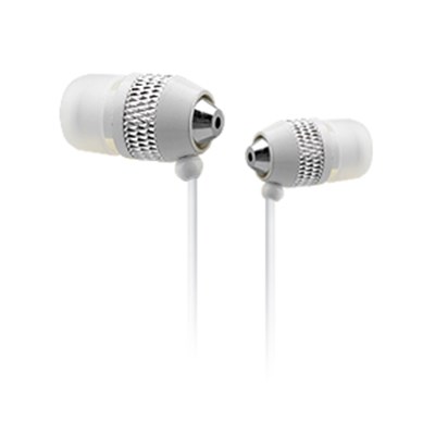 NoiseHush NX40 Handsfree 3.5mm Stereo Headset - White  NX40-10677