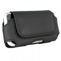 Radiance Small Black PDA Pouch with Fixed Belt Clip RADPDASM Radiance Small Black PDA Pouch with Fixed Belt Clip RADPDASM