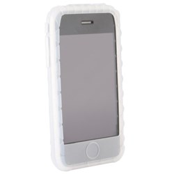 Apple Compatible Textured Silicone Sleeve - Clear  SIL3GCL