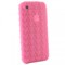 Apple Compatible Textured Silicone Sleeve - Dark Pink   SIL3GDKPK Image 1