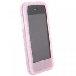 Apple Compatible Textured Silicone Sleeve - Light Pink  SIL3GLPK