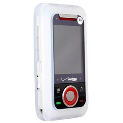 Motorola Compatible Silicone Sleeve - Clear  SILA455CL