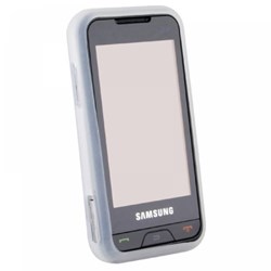 Samsung Compatible Clear Silicone Sleeve Without Belt Clip  SILA867CL