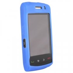 Blackberry Compatible Silicone Sleeve - Dark Blue  SILBB9550DKBL