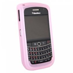 Blackberry Compatible Silicone Sleeve - Light Pink  SILBB9630LPK