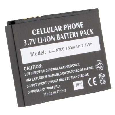LG Compatible 730 mAh Li-ion Internal Battery  SPLITUX700