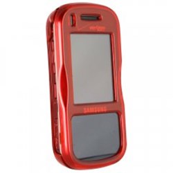 Samsung Compatible Protective Shield - Red   U490COVRD