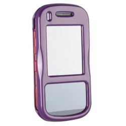 Samsung Compatible Protective Shield - Solid Purple   U490COVSOLPR