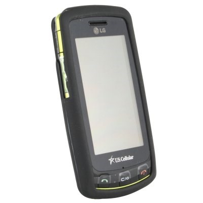 LG Compatible Rubberized Protective Shield - Black  UX700RUBBK