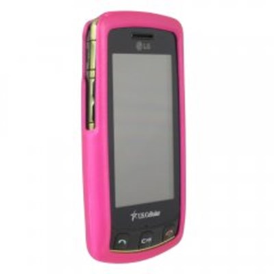 Samsung Compatible Rubberized Protective Shield - Dark Pink  UX700RUBDKPK