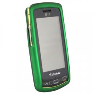 LG Compatible Rubberized Protective Shield - Green   UX700RUBGR