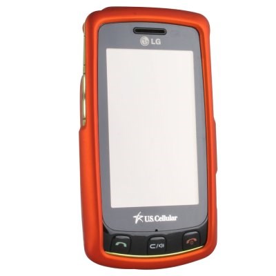LG Compatible Rubberized Protective Shield - Orange  UX700RUBOR