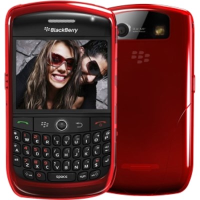 Blackberry Compatible iSkin Vibes Protector - Red  VBBBCV-RD